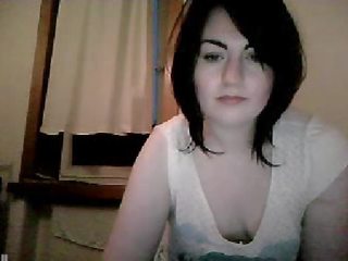 Scottish Lass Dances On Webcam