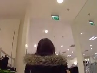 MallCuties Cute Girl Shows Boobs For Buying Clothes And More