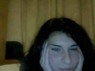 Italiano ragazza su chatroulette