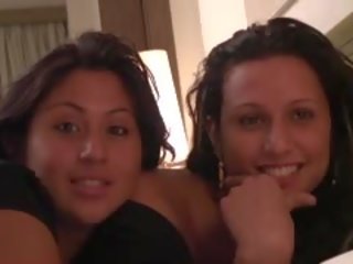 Watch How These Two Hot Spanish Teen Sisters Take Turns To