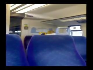 Ζευγάρι έχει σεξ επί τρένο