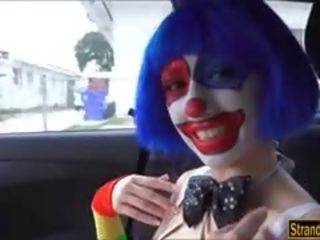 Frown Clown Mikayla Free Cum On Mouth From Stranger Dude